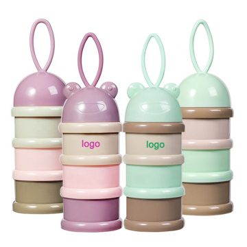 Portable Bottle Plastic Travel Best Storage Holder Box Baby Formula Powder Dispenser Milk Container